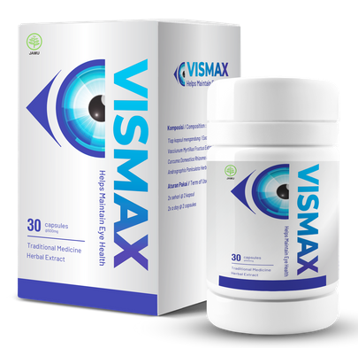 Vismax - Formula alami dengan nutrisi esensial untuk mendukung penglihatan jernih dan kesehatan mata